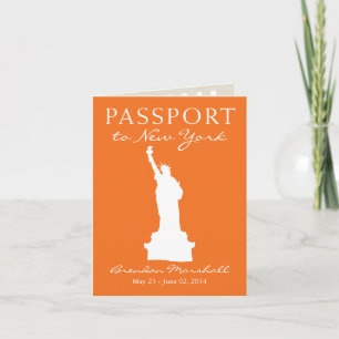 New York City 21ST födelsedagpass Inbjudan