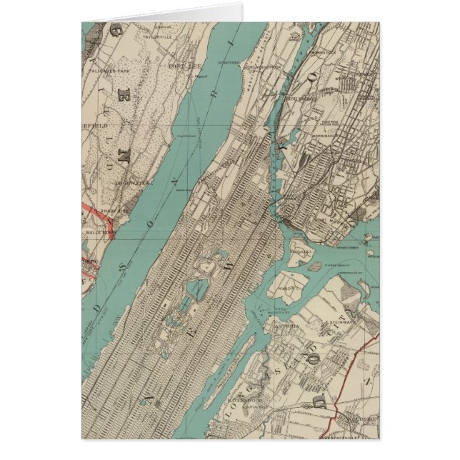 New York City 2 Hälsningskort (Framsidan)