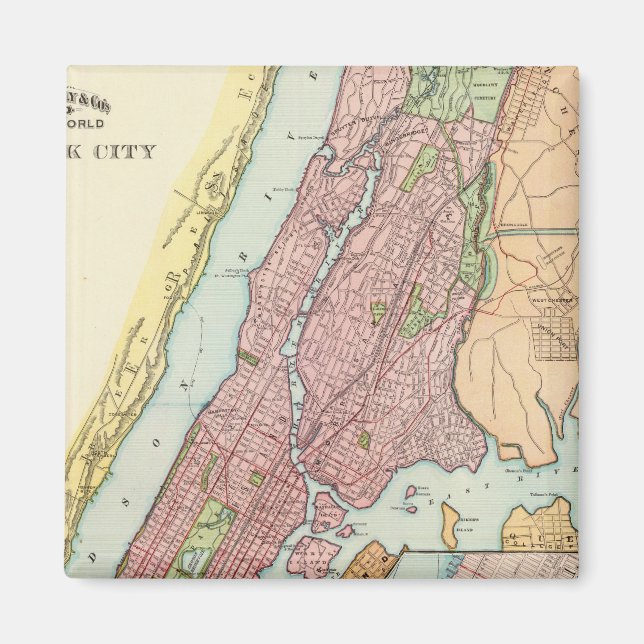 New York City 4 Magnet (Framsidan)