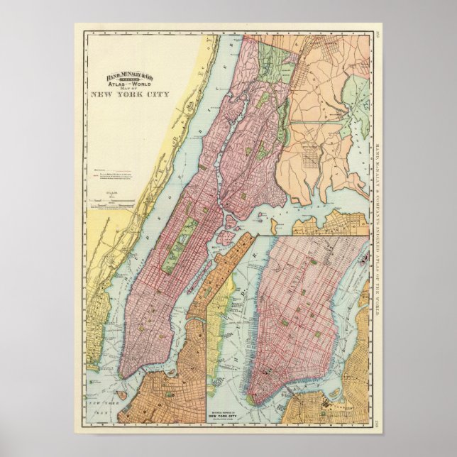 New York City 4 Poster (Framsidan)