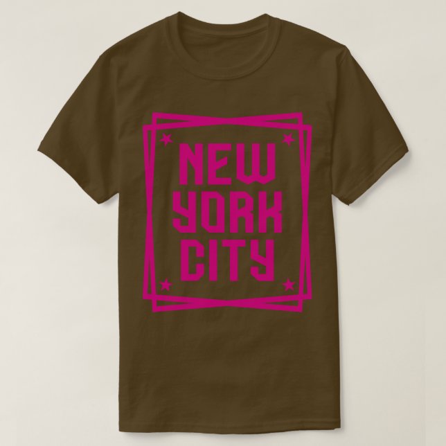 New York City 6 T Shirt (Design framsida)