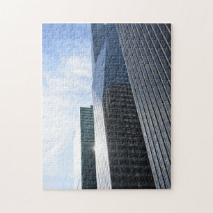 New York City 6e Avenue Skyscrapers NYC Byggnad Pussel