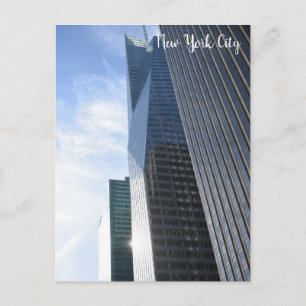 New York City 6e Avenue Skyscrapers NYC Byggnad Vykort