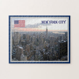 New York City - Aerial View - USA - Pussel
