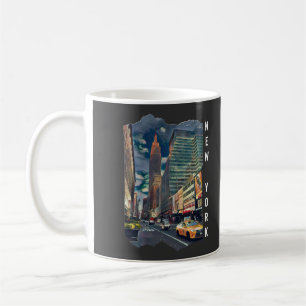 New York City Aesthetic Photo Art Kaffemugg