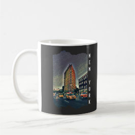 New York City Aesthetic Photo Art Kaffemugg