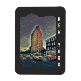 New York City Aesthetic Photo Art Magnet