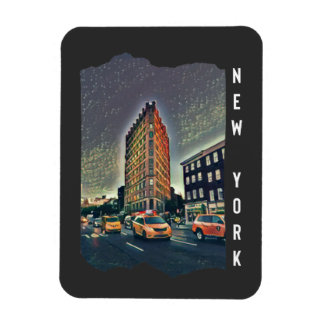New York City Aesthetic Photo Art Magnet