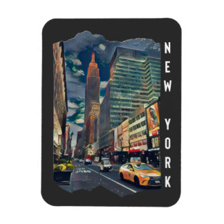 New York City Aesthetic Photo Art Magnet