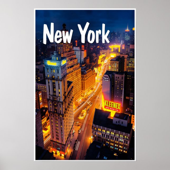 New York City-affisch Poster (Framsidan)