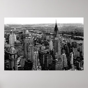 New York City Affisch Print