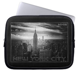 NEW YORK CITY anpassningsbar monogram laptop sleev Sleeve