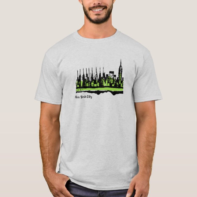 New York City art T-Shirt (Framsida)