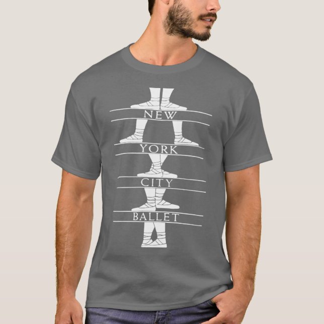 New York City Ballet-gåva T Shirt (Framsida)