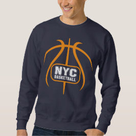 New York City Basketball Lång Ärmad Tröja