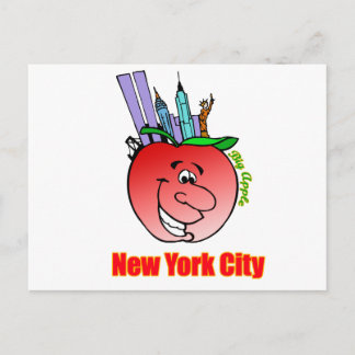 New York City Big Apple Vykort