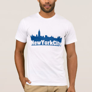 New York City Blå Tröja