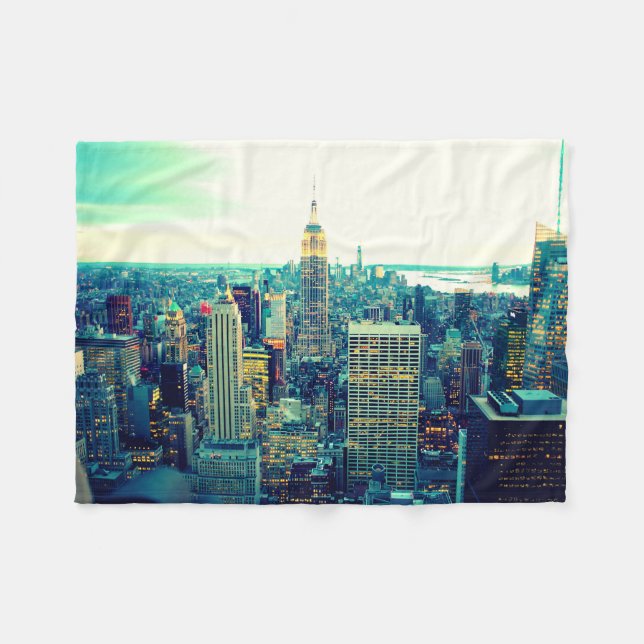 New York City Blanket Fleecefilt (Framsidan (Horisontell))