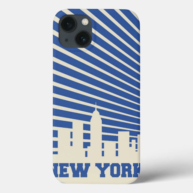 New York City blått (Baksida)