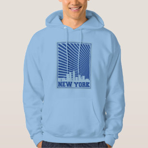 New York City blått Sweatshirt