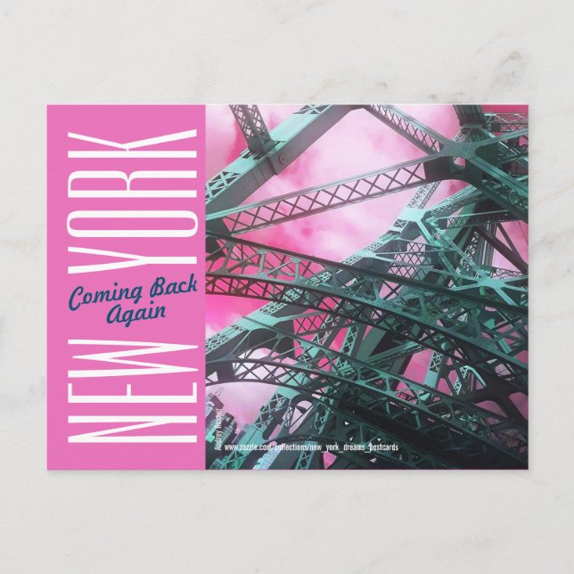 New York City-Bridges Vykort (Framsida)