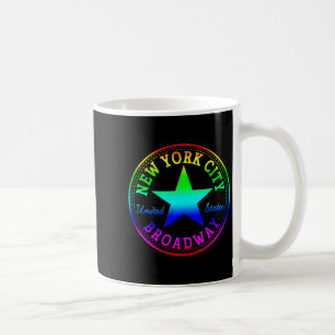 New York City Broadway-teater Nyc USA U Kaffemugg