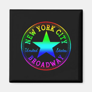 New York City Broadway-teater Nyc USA U Magnet