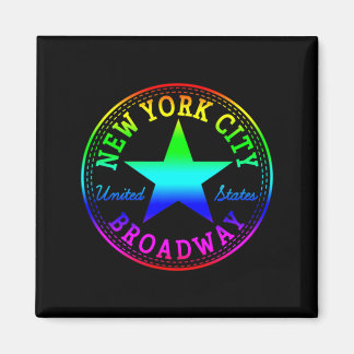 New York City Broadway-teater Nyc USA U Magnet