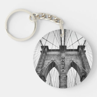 New York City Brooklyn Bridge Closeup