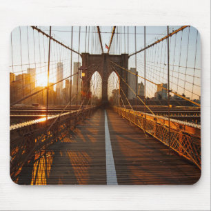 New York City Brooklyn Bridge Sunrise Musmatta