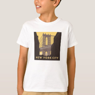 New York City Brooklyn Bridge T Shirt