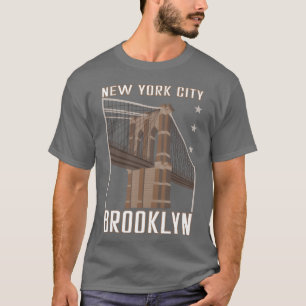 New York City Brooklyn Tryck rolig T Shirt