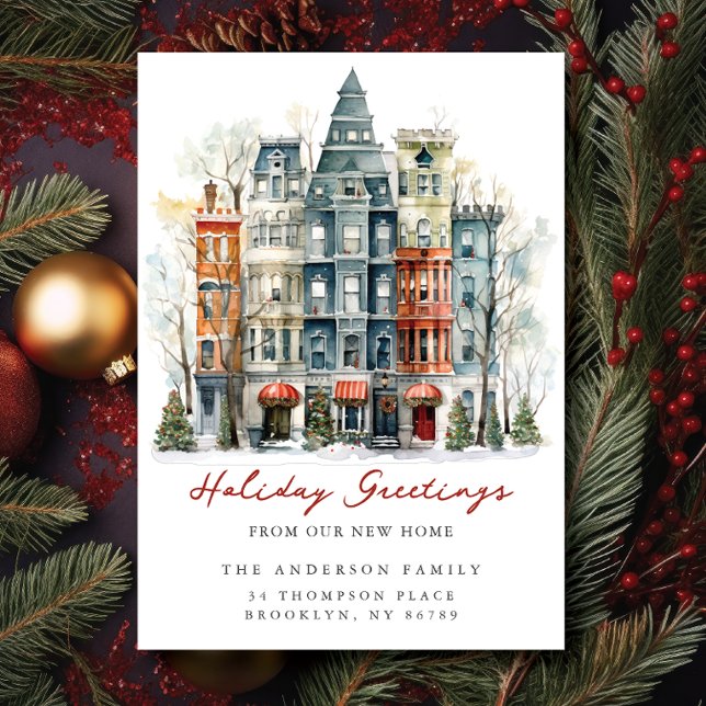 New York City Brownstone Ny adress Meddelande (Skapare uppladdad)