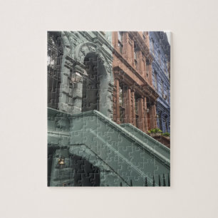 New York City Brownstones Upper Väster Side NYC Pussel
