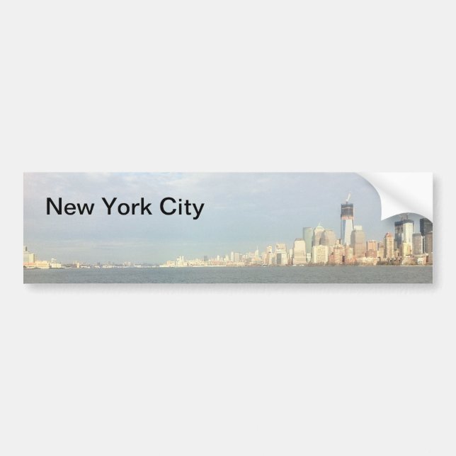 New York City Bumper Sticker Bildekal (Framsidan)