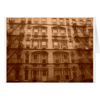 New York City Byggnad Hälsningskort