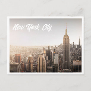 New York City Byggnader Foto vykort