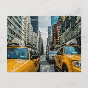 New York City Cabs - vykort
