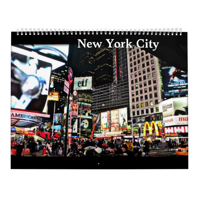 New York City Calendar Kalender (Omslag)