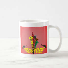 New York City cat Kaffemugg