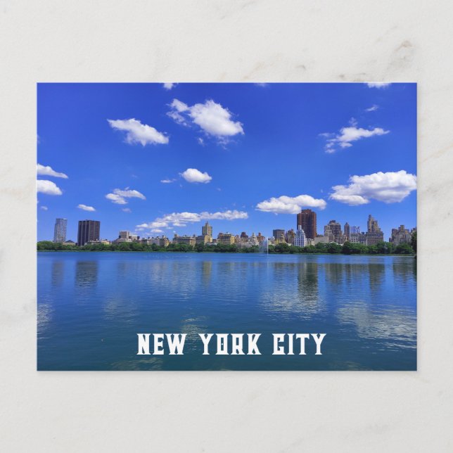 New York City - Centra Park view Vykort (Framsida)
