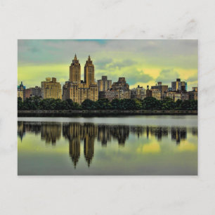 New York City Central Park Skyline Vykort