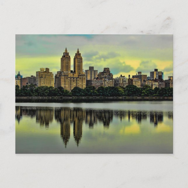 New York City Central Park Skyline Vykort (Framsida)