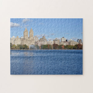 New York City Central Park Vatten Reservoir NYC Pussel