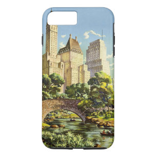 New York City Central Park Vintage affisch