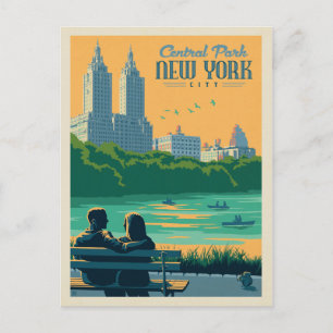 New York City Central park Vykort