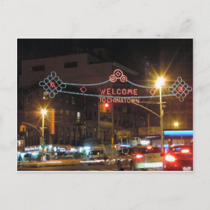 New York City Chinatown Vykort