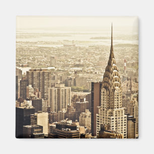New York City - Chrysler byggnad Magnet