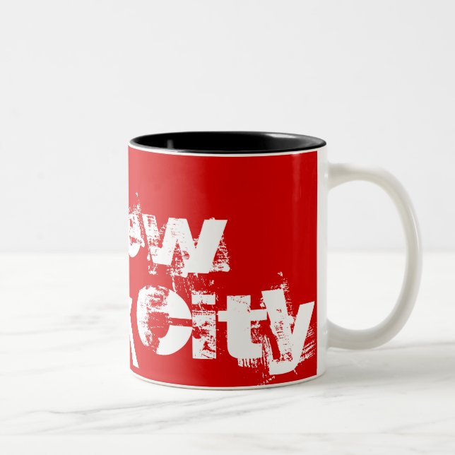 New York City - Coola Red and White Mugg (Höger)
