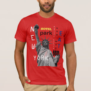 New York City Dam Liberty T Shirt